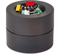 MAUL Dispensador clips mauly® MAULpro Recycling negro con imán central