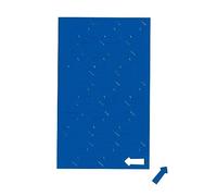 MAUL Flechas magnéticas azules rotulables pack 30 | señalización visual clara, planificación más intuitiva, escritura flexible, reverso adherente, ideal para pizarras