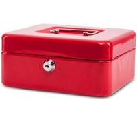 MAUL Geldkassette, rot, Maße: (B)200 x (T)170 x (H)90 mm Rojo