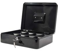 MAUL Geldkassette, schwarz, Maße: (B)300 x (T)245 x (H)90 mm