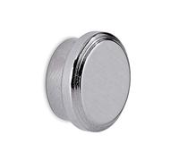 Maul, Imán de neodimio de alta adherencia, mini imán fuerte para pizarras magnéticas y tablas o cintas magnéticas, 1 pieza (diámetro 16 mm, 5 kg)