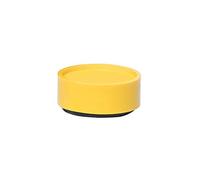 MAUL Imán Industrial, Polipropileno, Amarillo, 13.8 x 34 mm