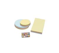 MAUL Kit moderación Tarjetas blanco azul amarillo verde rojo