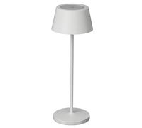 MAUL Lámpara de mesa MAULnina LED blanca inalámbrica regulable IP54