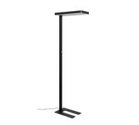 Maul Lámpara de pie LED juvis sensor, regulable, lámpara de trabajo con base para la oficina, Lámpara de pie cómoda y de bajo consumo con temperatura de color de 4000K