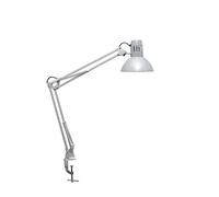 MAUL lampara escritorio MAULstudy | Lampara LED de pinza ajustable con brazo articulado para escritorio | Elegante lampara de mesa metálica LED | Exclusiva fuente de luz LED | Plata