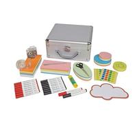 MAUL maletin de presentación MAULpro 35x17 cm | Maletín presentación de plástico resistente | Maletín con 2.362 piezas | Incluye tarjetas de presentación, tijeras, rotuladores