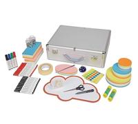 MAUL maletin de presentación MAULstart 42x50x17 cm | Maletín presentación de plástico Resistente | Maletín con 2.782 Piezas | Incluye Tarjetas de presentación, Tijeras, rotuladores