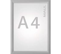 Maul Marco abatible A4 MAULstandard Aluminio Plateado para Pared