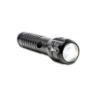 MAUL MAULkronos S, Linterna LED para exteriores para uso semiprofesional, brillante con larga duración y protección contra salpicaduras (IPX4), color negro