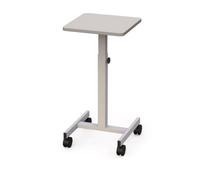 MAUL Mesa alta oficina Gris regulable con ruedas y frenos
