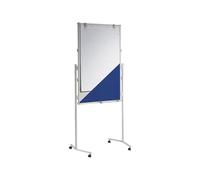 MAUL Panel moderación MAULpro azul blanco ajustable con ruedas