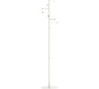 MAUL Perchero de pie MAULcaurus blanco 7 ganchos metal oficina