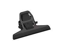 MAUL MAULpro, Pinzas de papel (2 unidades, cierre ancho, 5,5 cm, sujeción de 1,2 cm, pluma muy fuerte, probado a largo plazo, resistente a la torsión, para colgar, color negro