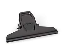 MAUL Pinza para papel MAULpro negra acero 95 mm sujeción firme