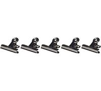 MAUL Pinzas papel metal MAULstandard Pack 5 plateado sujeción firme