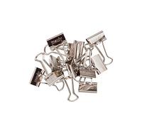 MAUL Pinzas sujetapapel mauly® plata 19 mm agarre firme 12 uds