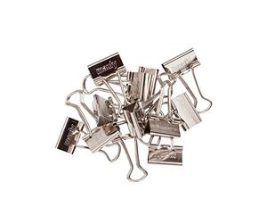 MAUL Pinzas sujetapapel mauly® plata 19 mm agarre firme 12 uds