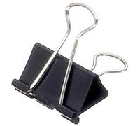 MAUL Pinzas sujetapapeles mauly® Negras 32 mm Metal 12 Unidades