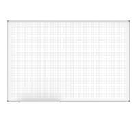 MAUL Pizarra blanca MAULstandard magnética 100 x 150 cm aluminio gris