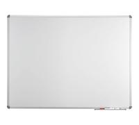 MAUL MAULstandard Pizarra Blanca 30x45 cm, Pizarra magnética de Aluminio con Superficie esmaltada, borrado en seco, Incluye Bandeja de Almacenamiento para rotulador, en Formato Horizontal y