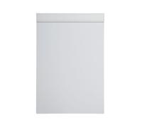 MAUL portapapeles A3 MAULpro 45.4 x 30.8 x 1.6 cm | Portafolios de plástico en formato DIN A3 vertical | Portapapeles para colgar | Clipboard A3 con moderna pinza para papel | Blanco