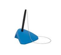 Maul Portabolígrafos azul Modern recycling cadena metálica para mostrador