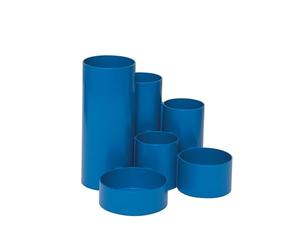 Maul Portalápices azul MAULtubo Recycling 6 compartimentos para oficina