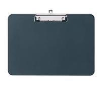 MAUL portapapeles A3 33.1 x 43.1 x 1.3 cm | Clipboard de plastico en formato DIN A3 apaisado | Portapapeles con pinza A3 para guardar papel | Pinza metálica | Negro