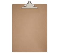MAUL Portapapeles MAULclassic - DIN A3 vertical, madera natural, pinzas vintage