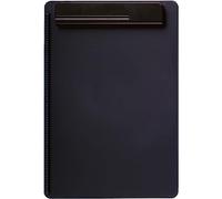 MAUL Portapapeles A4 MAULgo reciclado | Tablero de escritura sostenible en formato DIN A4 | Carpeta moderna de de 85% plástico reciclado | Portapapeles para sujetar documentos | Negro