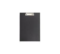 MAUL Portapapeles A4 negro vertical con pinza firme