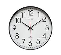 Maul Reloj de Pared MAULclimb Negro y Blanco radiocontrolado