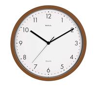 Maul Reloj de Pared MAULgrain Color Madera Oscura diseño Moderno