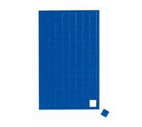 MAUL Símbolo magnético Cuadrado, 1x1 cm, 112 St., Azul