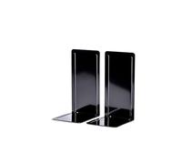 MAUL Soportes para archivadores - Soporte para libros (Negro, Metal, 0,8 mm, Alemania, 120 x 140 x 240 mm, 2 pieza(s))