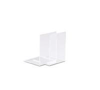 Maul Sujetalibros acrílico Transparente Set 2 Piezas