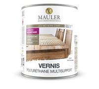 Mauler - Esmalte de poliuretano de madera 2,5 L, mate incoloro, protección de manchas, arañazos, golpes