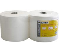 MAURER 02670080 Papel Secamanos Industrial 800 Servicios (2 Rollos), Multicolor, único