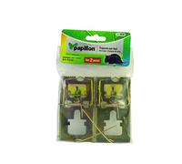 Maurer 14041020 Trampa ratones metálica galvanizada 9.5 x 5.2 cm. (Bolsa 2 unidades)