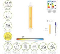 Maurer 19073240 lámpara led 3000 k 7,7 w