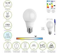 Maurer - bombilla led estandar rosca e27. 16 watt. equivale a 130 watt