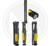 MAURER Linterna LED giratoria con batería recargable