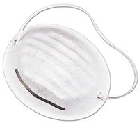 Maurer - Máscara de protección antipolvo de fibra sintética con cinta, 50 unidades