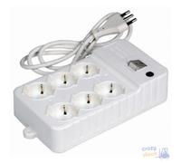 Maurer MultiToma 6 Salidas Enchufe 2P+T 16A Tomas Bipasso + Schuko Interruptor