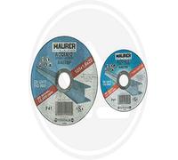 Maurer Plus - Abrasiba para corte de hierro, tamaño 230 x 3 mm, orificio 22,23 mm