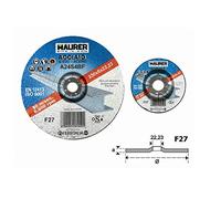 Maurer Plus - Muela de lijado de hierro, 115 x 5 mm, agujero de 22,23 mm