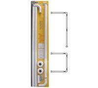MAURER Portatenda Universal Para Ducha De Aluminio AD U Blanco 80X170 CM FI90166