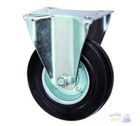 Maurer Rueda De Placa Fija De Goma Gris 200 Mm