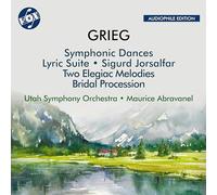 Maurice Abravanel - Edvard Grieg: Symphonic Dances; Lyric Suite; Sigurd Jorsalfar; Two Elegiac Melodies; Bridal Procession
